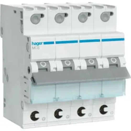 Hager MCS625E Installatieautomaat C-kar 3P 4