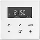 JUNG LS 1790 D WW bedieningselement met display voor kamerthermostaat LS990 alpine wit