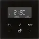 JUNG LS 1790 D SW bedieningselement met display voor kamerthermostaat LS990 zwart