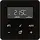 JUNG CD 1790 D SW bedieningselement met display voor kamerthermostaat CD500 zwart
