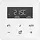 JUNG CD 1790 D WW bedieningselement met display voor kamerthermostaat CD500 alpine wit