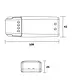Bailey 145683 TOPO Mini 12V transformator halogeen 0-50W en LED 0-30W dimbaar