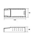 Bailey 145685 TOPO Mighty 12V transformator halogeen 0-105W en LED 0-70W dimbaar