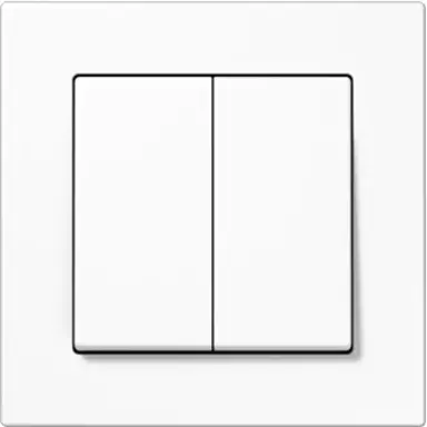 JUNG FOHS A 550 595 WW Friends of Hue wandzender complete set 4-kanaals A 550 alpine wit