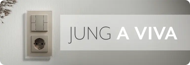 JUNG A Viva schakelmateriaal
