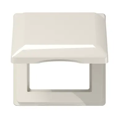 JUNG AS 581 BFKL afdekraam met klapdeksel AS500 creme