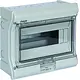 Hager VE110F opbouwverdeler Vector 237x210x114mm 1-rij 10-modulen IP65