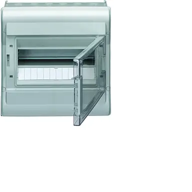 Hager VE112F opbouwverdeler Vector 310x302x151mm 1-rij 12-modulen IP65