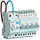 Hager VKS04COMBI combinatie 1x aardlekschakelaar 40A 2P 30mA + 4x installatieautomaat 16A B-karakteristiek