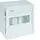 Hager GD106E miniverdeler 6-modulen 146x180mm wit RAL9010 IP30