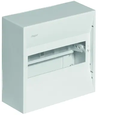 Hager GD108E lege miniverdeler 1-rij 8 modules 182x180 mm wit IP30