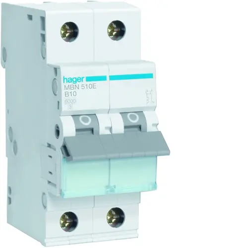 Hager MBN510E Installatieautomaat B-kar 1P 4