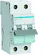 Hager MCN510E Installatieautomaat C-kar 1P 2