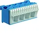 Hager KN18N blauwe Quickconnect aansluitklem voor nul 18-posities