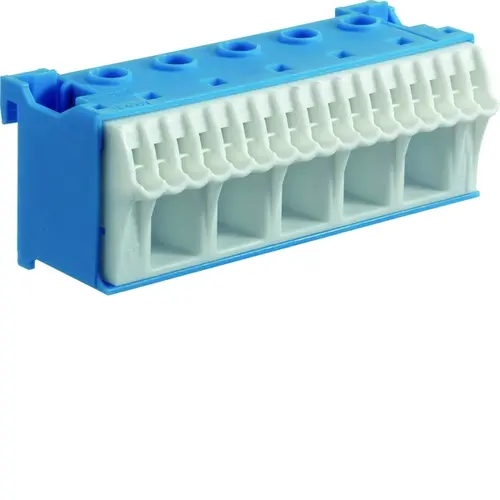 Hager KN22N blauwe Quickconnect aansluitklem voor nul 22-posities