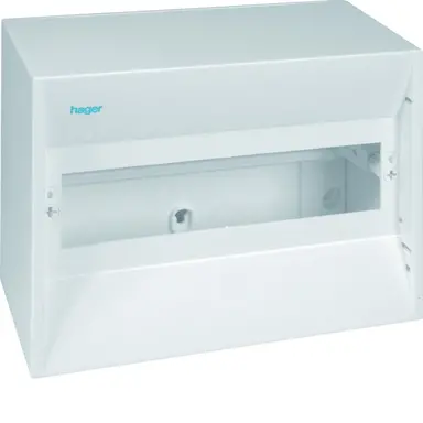 Hager GD110E miniverdeler 10-modulen 218x180mm wit RAL9010 IP30