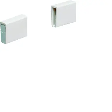 Hager KZ021 eindkap voor 1p kamrail KB163N-P 10st.