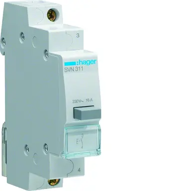 Hager SVN311 Drukknop modulair