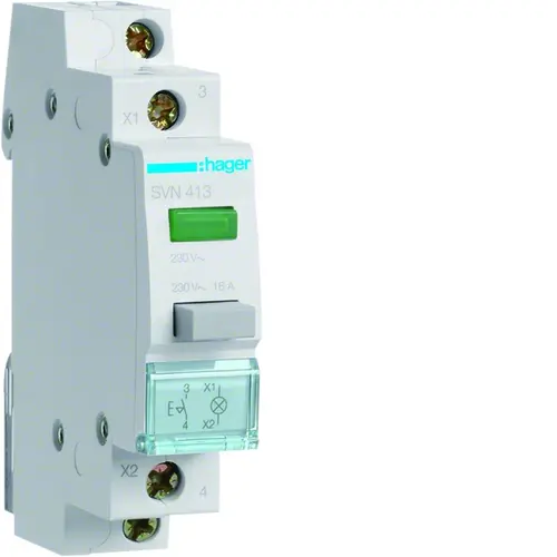 Hager SVN413 Drukknop modulair