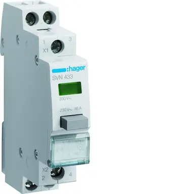 Hager SVN433 Drukknop modulair