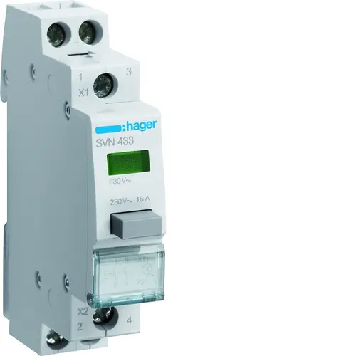 Hager SVN433 Drukknop modulair