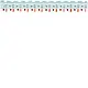 Hager KBN663A kamrail stift 3p+N 63A 10mm2 voor 12x automaat 1p+N