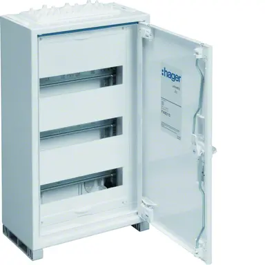 Hager FWQ31P Kast leeg 300x500mm 1rij(en) I