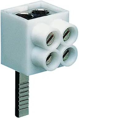 Hager KF82A aansluitklem stift dubbel 2x16mm2 schroef 63A