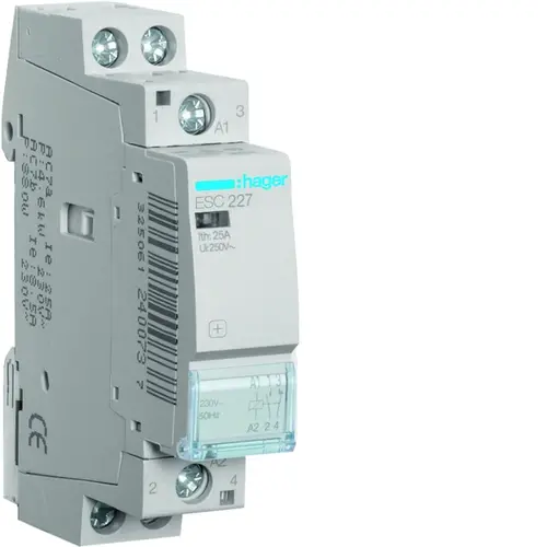 Hager ESC227 Magn. Schak. 25A (AC1) 1v 23