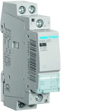 Hager ESD227 Magn. Schak. 25A (AC1) 1m 1v