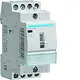 Hager ERC418 magneetschakelaar 16A 230V AC 2x maak + 2x verbreek contacten met handbediening 50Hz.