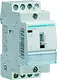 Hager ETC325 magneetschakelaar met handbediening en auto reset 3 maak-contacten 25A 230V
