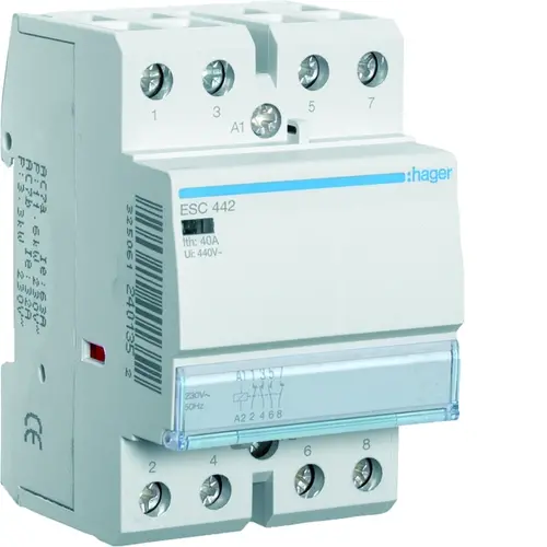 Hager ESC442 Magn. Schak. 40A (AC1) 2m 2v