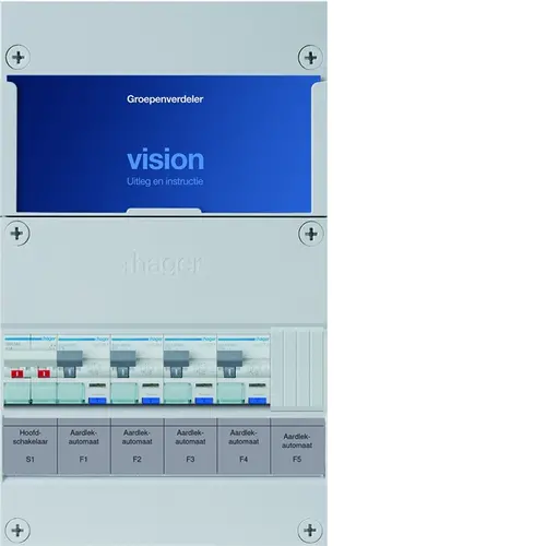 Hager VKG040A Installatiekast 1-f 4gr Hs40 2