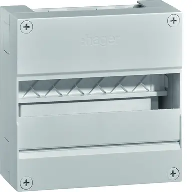 Hager VKG21Z Vision leeg 12-modulen 220x220mm excl. buisinvoerstuk