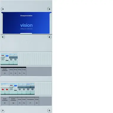 Hager VKG22E-F Installatiekast 1-f 5gr Hs40 2