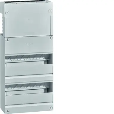 Hager VKG22S Vision leeg 24-modulen 220x475mm 2 rijen van 12 modulen incl.buisinvoerstuk
