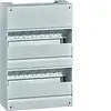 Hager VKG22Z Vision leeg 24-modulen 220x330mm 2 rijen van 12 modulen excl. buisinvoerstuk
