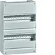 Hager VKG22Z Vision leeg 24-modulen 220x330mm 2 rijen van 12 modulen excl. buisinvoerstuk