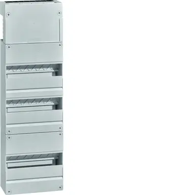 Hager VKG23S Vision kast leeg 3x12-modulen 220x695mm incl. buisinvoerstuk