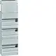 Hager VKG23S Vision leeg 36-modulen 220x695mm 3rijen van 12 modulen incl. buisinvoerstuk