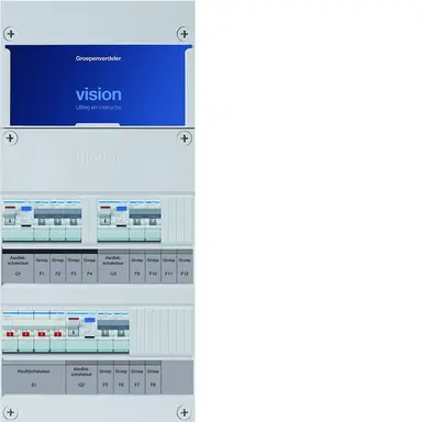 Hager VKG322L Installatiekast 3-f 7gr Hs40 4