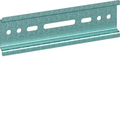 Hager VKG59T cliprail Vision voor rijgklemmen 116,5mm lang 7,5mm hoog