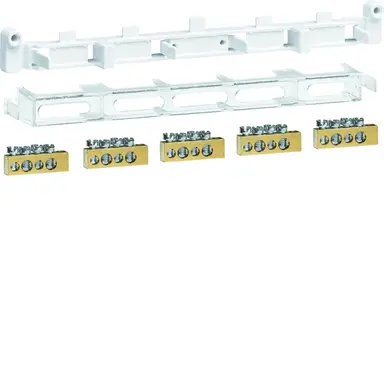 Hager VKG91T verdeelklemmen set L1-L2-L3-N-A Vision