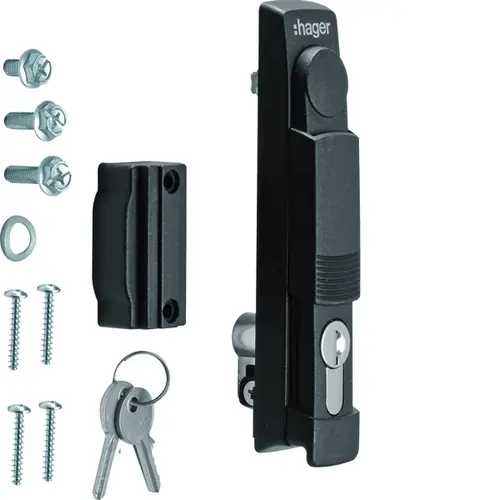 Hager FZ508 kastsluiting zwenkgreep en cilinder IP54-65