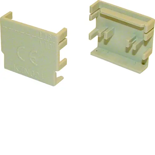 Hager KZN024 eindkap voor 4-polige kamrail KDN-serie