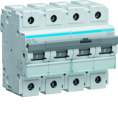 Hager HMC499 Installatieautomaat C-kar 4P 4