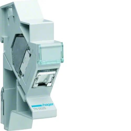 Hager TN002S Mod.Jack (chassisdeel) Cat.6 R