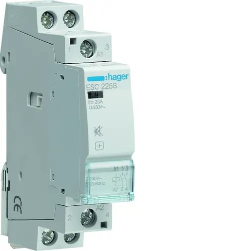 Hager ESC225S Magn. Schak.  25A (AC1) 2m  23