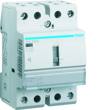 Hager ERD240S Magn. Schak.  40A (AC1) 2m  24
